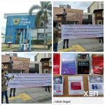 Gerakan Mahasiswa Hukum Jambi Gelar Aksi Di Mabes Polri Terkait Peredaran Rokok Ilegal