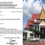 Dugaan Mark Up APBDes, LSM KPK Hadir Berikan Keterangan di Kejari Bengkalis