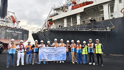 Pimpinan dan Karyawan PT Pelabuhan Indonesia (Persero) Regional 1 Dumai.