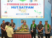 Kapolda Riau, Irjen Herry, saat memberikan sambutan pada peringatan HUT Satpam ke-45