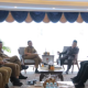 Pertemuan Pimpinana DPRD Kota Pekanbaru, Muhammad Isa Lahamid, dengan Walikota, Agung Nugroho beserta jajaran dalam pembahasan APBD tahun anggaran 2026