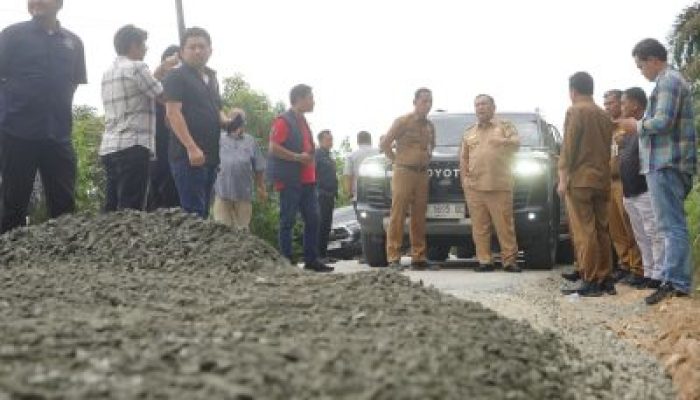 Tinjau Jalan Rusak di Siak, Plt Gubri SF Hariyanto Siapkan Langkah Cepat Perbaikan
