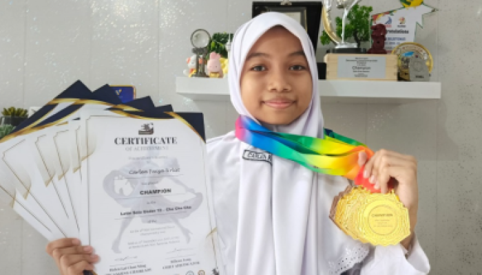 Harumkan Nama Indonesia, Carlen Faiza Borong Medali di Malaysia
