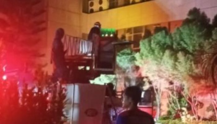 Kantor Bupati Inhil Nyaris Terbakar, Dugaan Awal Akibat Korsleting Listrik