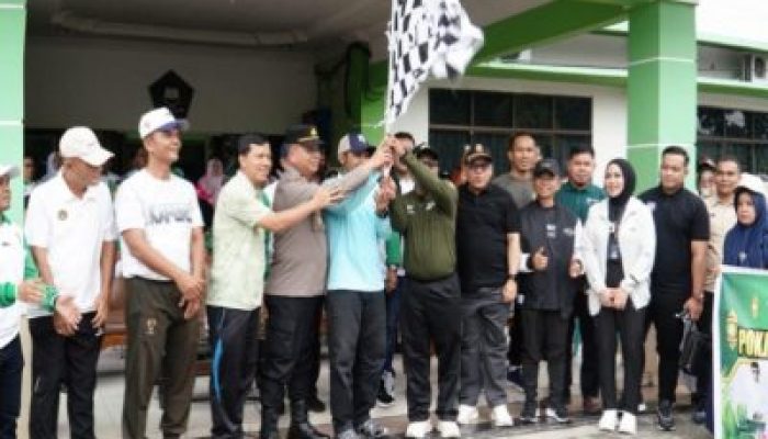 Peringati HAB ke-80, Kemenag Kampar Gelar Harmony Fun Walk Perkuat Toleransi