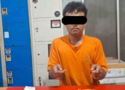 Pria berinisial ZW (24) tersangka dugaan peredaran gelap narkotika jenis sabu