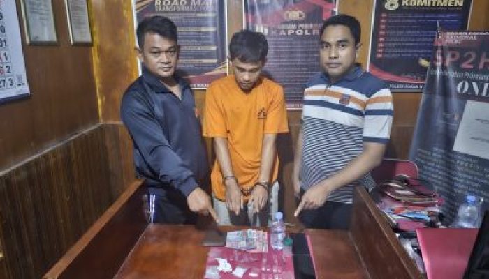 Ungkap Kasus Narkotika, Polisi Sita 13,59 Gram Sabu di Pendalian IV Koto