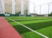 Lapangan Kencana Mini Soccer di kawasan Simpang Melur, Kecamatan Sukajadi, yang diresmikan Pemko Pekanbaru sebagai fasilitas olahraga gratis bagi masyarakat.