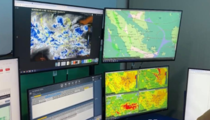 Cuaca Riau Akhir Pekan, Hujan Disertai Petir Diprediksi Terjadi Bertahap