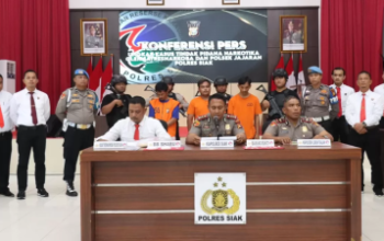 Perang Melawan Narkoba, Polres Siak Ungkap Dua Kasus Besar di Awal 2026