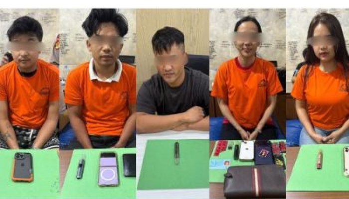 Pesta Narkoba di Apartemen Bukit Raya Digerebek, Polisi Amankan Delapan Orang