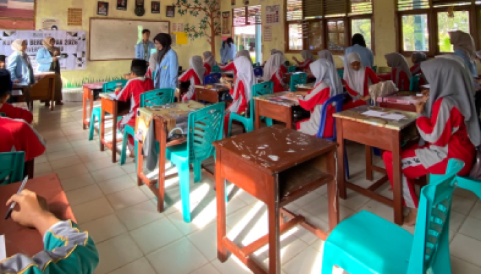 Dari Sekolah untuk Generasi Sehat, Kukerta Unri Gelar Edukasi PHBS di Siak
