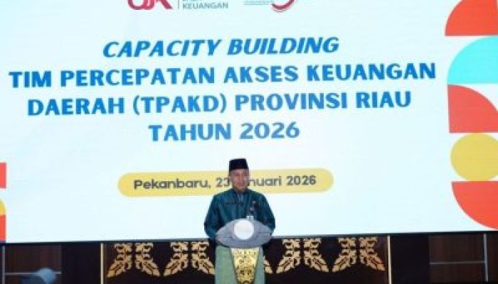 TPAKD Riau Diperkuat, Akses Keuangan Jadi Kunci Tekan Kemiskinan