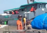 Kapal Sembako Rute Tanjung Balai–Selat Panjang Tenggelam di Perairan Sepahat