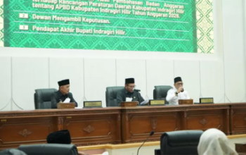 DPRD Inhil Sahkan APBD 2026, Pendapatan Daerah Tembus Rp2,05 Triliun