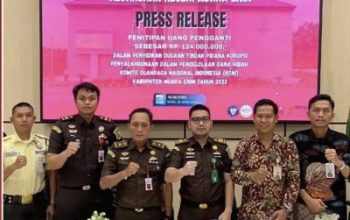 Kasus Dana Hibah KONI Muara Enim, Kejaksaan Terima Penitipan Uang Pengganti