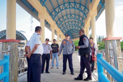 Kadishub Bengkalis Turun Langsung ke Pelabuhan BSL, Pastikan Layanan Laut Tetap Prima