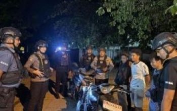 Polisi Gelar Patroli Skala Besar, Pekanbaru Dijaga Ketat hingga Dini Hari