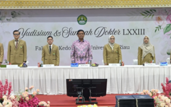 Universitas Riau Resmi Lepas 48 Dokter Baru untuk Pelayanan Masyarakat