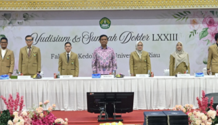 Universitas Riau Resmi Lepas 48 Dokter Baru untuk Pelayanan Masyarakat