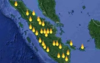 Puluhan Titik Panas Muncul di Riau, BMKG Imbau Waspada Karhutla