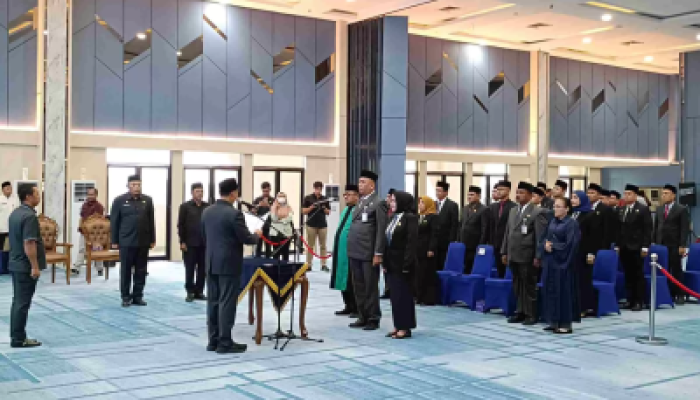 Rotasi Jabatan Pemko Pekanbaru, 22 Pejabat Eselon III dan IV Dilantik