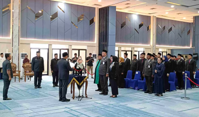 Rotasi Jabatan Pemko Pekanbaru, 22 Pejabat Eselon III dan IV Dilantik