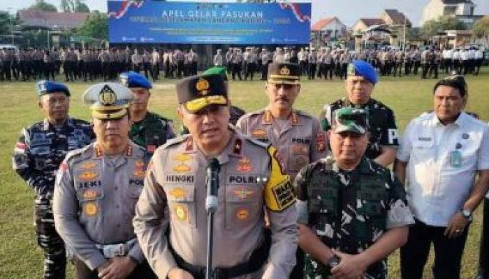 Ops Keselamatan Lancang Kuning 2026 Dimulai, 1126 Personel Dikerahkan di Riau