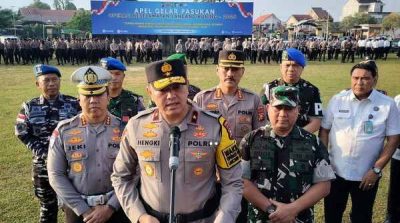 Ops Keselamatan Lancang Kuning 2026 Dimulai, 1126 Personel Dikerahkan di Riau