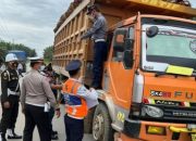 Puluhan Truk Ditindak, Polda Riau Perketat Pengawasan Kendaraan ODOL