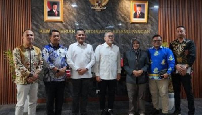 Perjuangkan Ketahanan Pangan, Bupati Siak Temui Menko Pangan di Jakarta