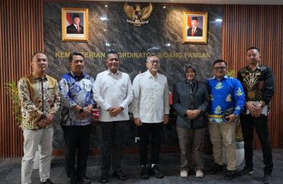 Perjuangkan Ketahanan Pangan, Bupati Siak Temui Menko Pangan di Jakarta