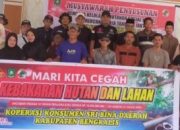 Hadapi Cuaca Ekstrem, Desa Teluk Lancar Perkuat Pencegahan Karhutla