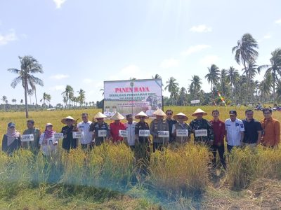 Bupati Meranti Hadiri Panen Raya Oplah, Polres Nyatakan Dukungan Penuh