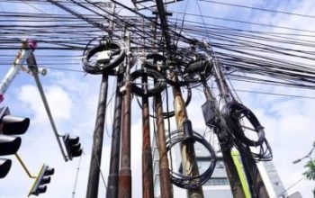 Pemko Pekanbaru Tertibkan Kabel Semrawut, Jaringan Fiber Optik Segera Masuk Bawah Tanah