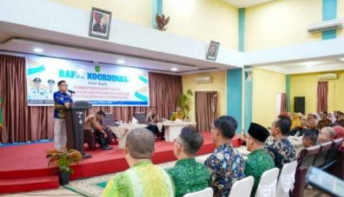 Rakor Kepala Sekolah se-Meranti Bahas Implementasi Aturan Penugasan