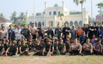 Gotong Royong Massal, Pemkab Siak Tegaskan Komitmen Tangani Persoalan Sampah