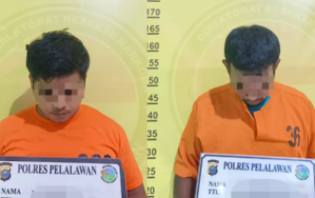 Polisi Bongkar Peredaran Sabu di Pelalawan, Dua Pelaku Diamankan