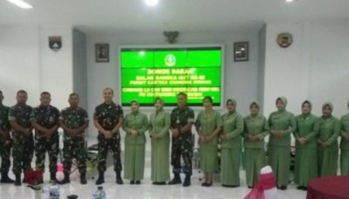 Peringati HUT ke-80 Persit, Kodim 0303 Bengkalis Gelar Aksi Donor Darah