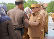 Pimpin Apel Gabungan ASN, Bupati Rohil Tekankan Disiplin Jelang Ramadan