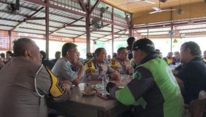 Bangun Kesadaran Keselamatan, Ditlantas Polda Riau Temui Komunitas Ojol