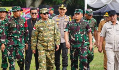 TMMD ke-127 Resmi Dibuka, Pemkab Kuansing Dorong Sinergi Bangun Pelosok