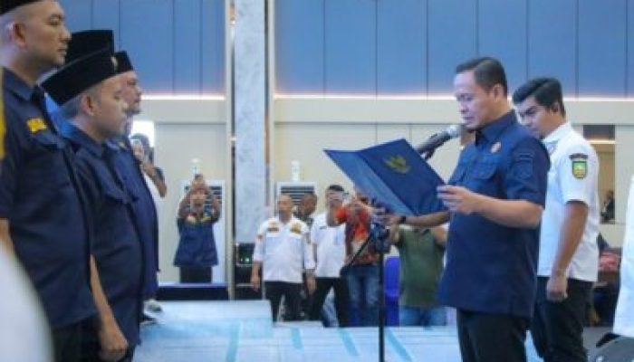 Pengurus Karang Taruna Pekanbaru Dilantik, Wako Tekankan Peran Pemuda