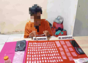 Pengedar Sabu di Dusun Jawi-jawi Diringkus, Polisi Sita Puluhan Gram Barang Bukti