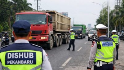 Tekan Pelanggaran ODOL, Dishub Pekanbaru Turunkan Tim di Pintu Masuk Kota