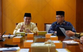 Audiensi BPJPH, Pemprov Riau Siap Perkuat Program Jaminan Produk Halal