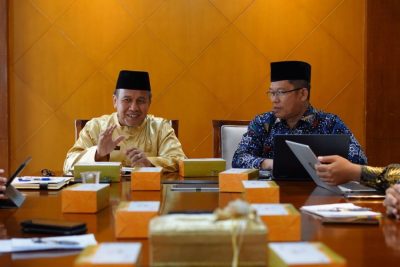 Audiensi BPJPH, Pemprov Riau Siap Perkuat Program Jaminan Produk Halal