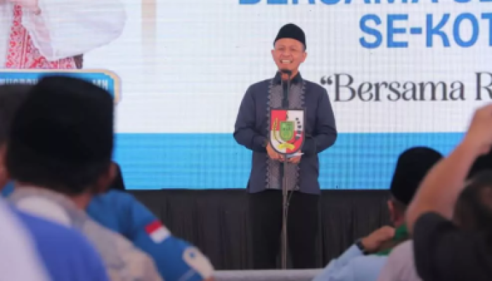 Silaturahmi dengan RT/RW, Wako Pekanbaru Paparkan Capaian dan Rencana Kenaikan Honor