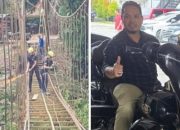 Kolaborasi TNI–Polri dan Pemda Hadirkan Jembatan Gantung di Pucuk Rantau