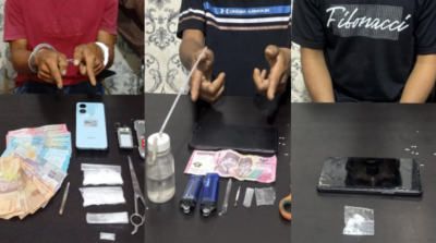 Komitmen Berantas Narkoba, Polsek Rupat Ringkus Tiga Pelaku